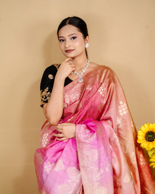 Pure Silk Dupion Saree