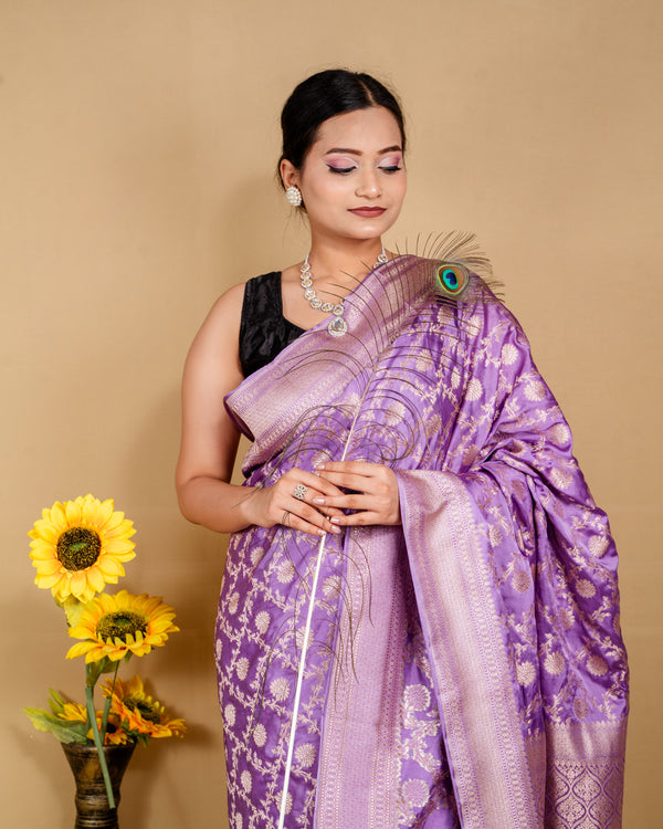 Banarasi Mashru Silk Saree